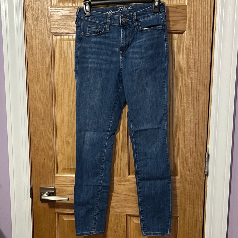 Universal Thread Dark Blue Skinny Jeans